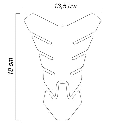 PARASERBATOIO MOTO IN RESINA 3D - Record Moda