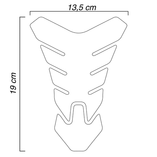 PARASERBATOIO MOTO IN RESINA 3D - Record Moda