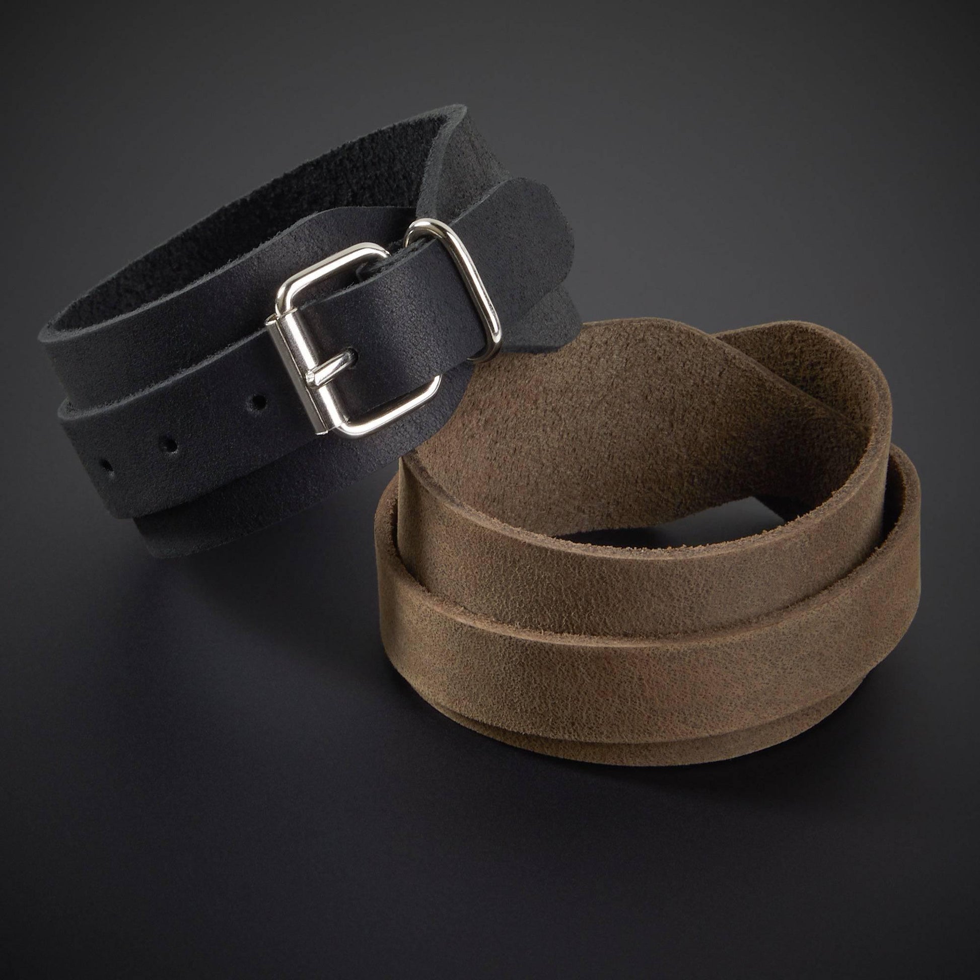 POLSINO IN CUOIO CON FIBBIA - Record Moda