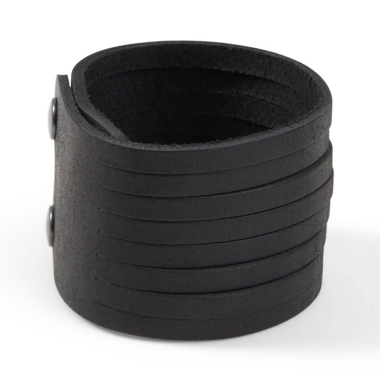 POLSINO IN CUOIO EIGHT STRIPS - Record Moda